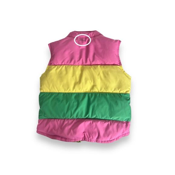 Lily Pulitzer Zip Up Tropical Puffer Vest - Picture 5 of 5